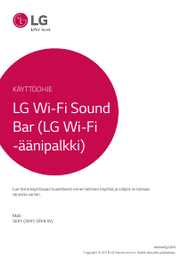 Käyttöohje LG SK9Y Kaiutin