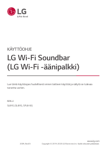 Käyttöohje LG SL8YG Kaiutin