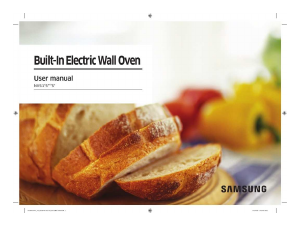 Manual Samsung NV51T5511SG Oven