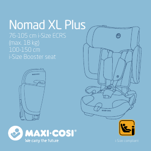 Bruksanvisning Maxi-Cosi Nomad XL Plus Bilbarnstol