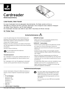 Bedienungsanleitung Tchibo 292424 Kartenleser