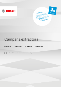 Manual de uso Bosch DLN57PC60 Campana extractora