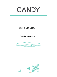 Manual Candy CNCHQ2S420EW Congelador