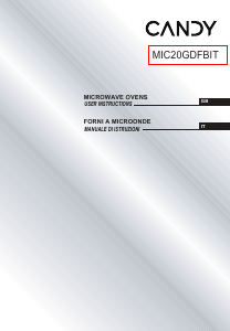 Manuale Candy MIC20GDFBIT Microonde