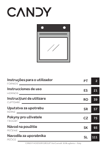 Manuál Candy P CI27XCH63CC4U2 Trouba