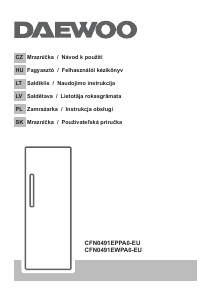 Vadovas Daewoo CFN0491EPPA0-EU Šaldiklis