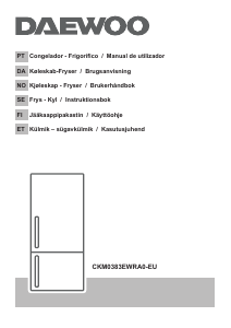 Bruksanvisning Daewoo CKM0383EWRA0-EU Kyl-frys