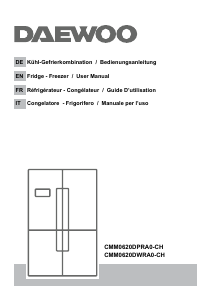Bedienungsanleitung Daewoo CMM0620DPRA0-CH Kühl-gefrierkombination