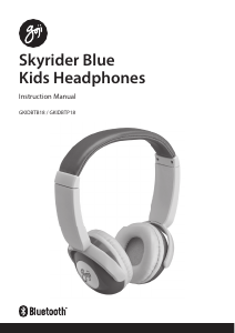 Manual Goji GKIDBTB18 Skyrider Headphone