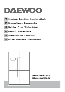 Brugsanvisning Daewoo CMM0620DWRA0-EU Køle-fryseskab