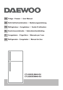 Manual Daewoo CTL0283EJMA0-EU Fridge-Freezer