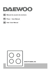 Manual Daewoo BH6VTF26BNL-ES Placa