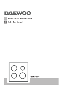 Handleiding Daewoo H6IM37M1IT Kookplaat