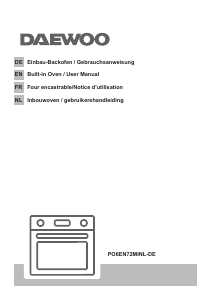 Handleiding Daewoo PO6EN72MINL-DE Oven