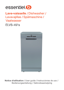 Manual de uso Essentiel B ELVS 451s Lavavajillas