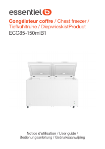 Bedienungsanleitung Essentiel B ECC 85-150miB1 Gefrierschrank