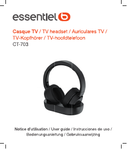 Mode d’emploi Essentiel B CT-703 Casque