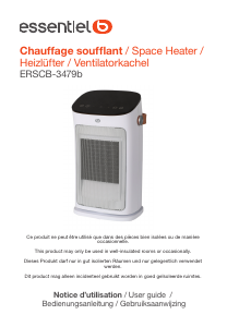 Bedienungsanleitung Essentiel B ERSCB 3479b Heizgerät