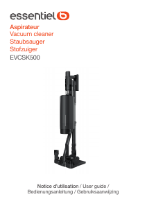 Handleiding Essentiel B EVCSK500 Stofzuiger