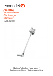 Mode d’emploi Essentiel B EVCSK200 Aspirateur