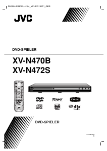 Bedienungsanleitung JVC XV-N472S DVD-player