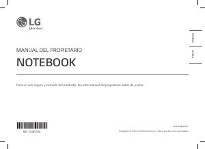 Manual de uso LG 14T90S-G Portátil