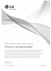 Manual de uso LG LB632120S Horno