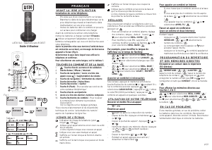 Mode d’emploi Listo Solo 10.2 Téléphone sans fil