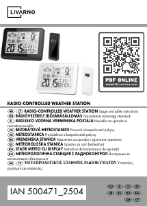 Handleiding Livarno IAN 500471 Weerstation
