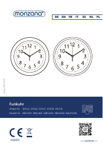 Manuale Monzana 105728 Orologio