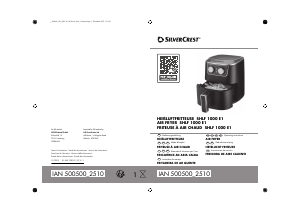 Manual SilverCrest SHLF 1000 E1 Fritadeira