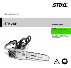Manual Stihl 009 Chainsaw
