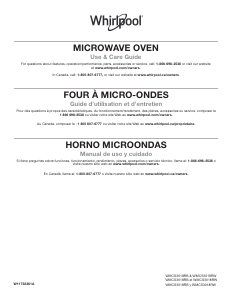 Manual de uso Whirlpool WMCS3018RB Microondas