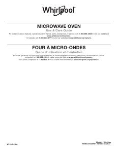 Mode d’emploi Whirlpool YWMCS7022RS Micro-onde