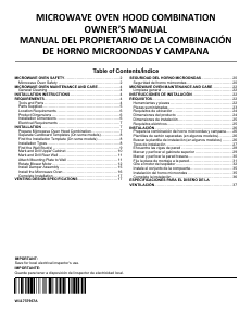 Manual de uso Whirlpool WMMS3230SS Microondas