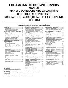 Manual de uso Whirlpool YWFES7030SW Cocina