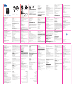 Kullanım kılavuzu Philips SPK7407B Fare
