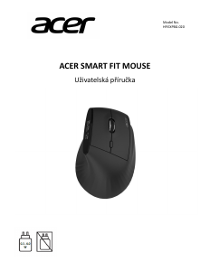 Manuál Acer HP.EXPBG.020 Smart Fit Myš