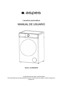 Manual de uso Aspes AL10401AIDVX Lavadora