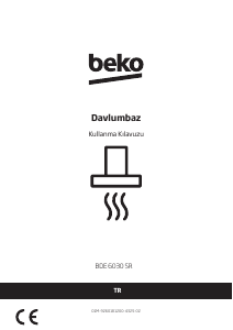 Kullanım kılavuzu BEKO BDE 6030 SR Davlumbaz