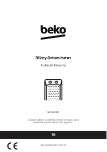 Kullanım kılavuzu BEKO BK CHF BM Isıtıcı