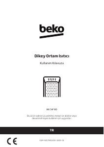 Kullanım kılavuzu BEKO BK CHF BD Isıtıcı
