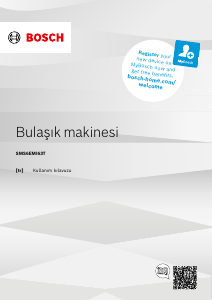 Kullanım kılavuzu Bosch SMS6EMI63T Bulaşık makinesi