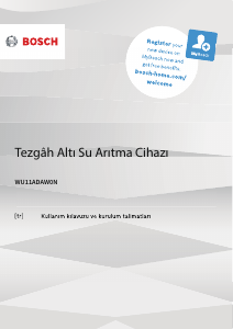 Kullanım kılavuzu Bosch WU11ADAW0N Su arıtma cihazı