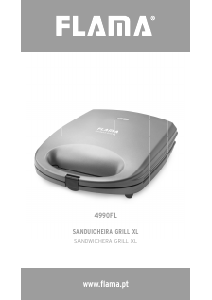 Manual de uso Flama 4990FL Grill de contacto