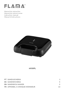 Manual de uso Flama 4930FL Grill de contacto