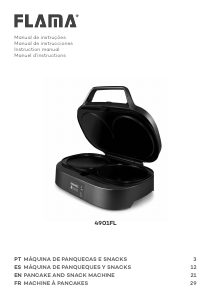 Handleiding Flama 4901FL Crepemaker