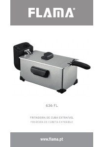 Manual de uso Flama 636FL Freidora