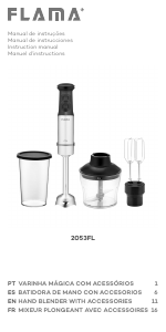 Manual de uso Flama 2053FL Batidora de mano