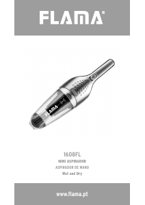 Manual de uso Flama 1608FL Aspirador de mano